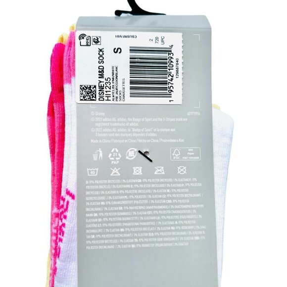 Adidas x Disney Minnie and Daisy Socks 3 Pack - Picture 9 of 9